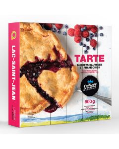 Surgelé - Tarte bleuets sauvages et framboises