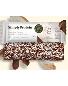 Barre collation sans gluten - Chocolat et noix de coco