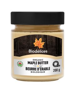 Beurre d'érable biologique