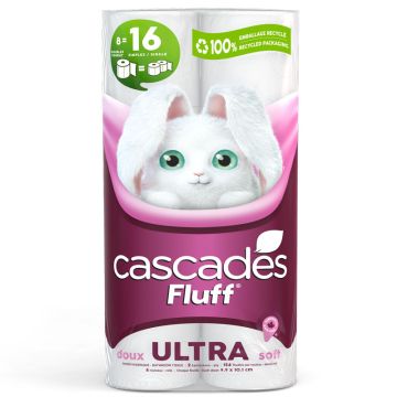 Toilet paper Fluff Ultra (8 rolls)