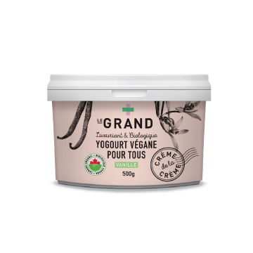 Yogourt végane biologique Vanille