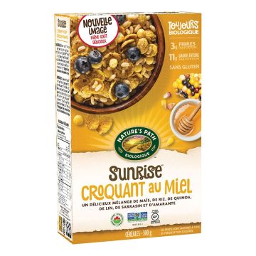 Céréales biologiques -  Sunriseᴹᴰ Croquant au miel