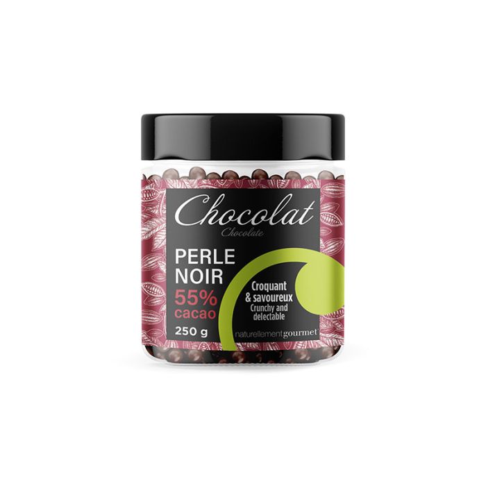 Chocolate - Dark Pearls 55% Cocoa Chocolate - Dark Pearls 55% Cocoa