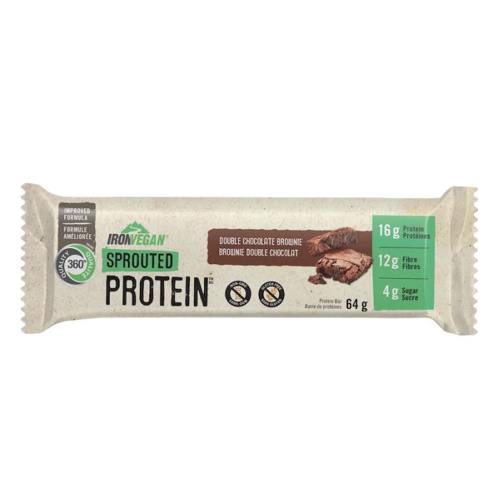 Sprouted Protein Bar - Double Chocolate Brownie 12 Pack