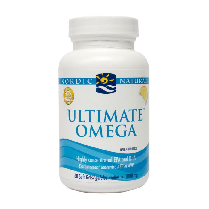 Ultimate Omega Omega-3 1280 mg Lemon - Brain