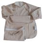 Long sleeve bib - Ballerina pink thumbnail