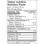 Tableau de valeur nutritive thumbnail