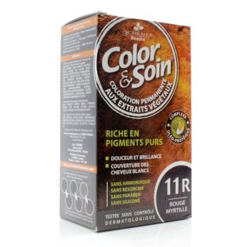 Coloration pour cheveux - Rouge Myrtille 11R