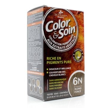 Coloration pour cheveux - Blond foncé 6N