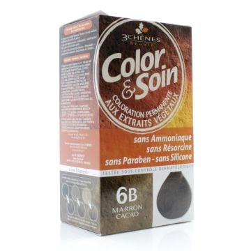 Coloration pour cheveux - Marron cacao 6B