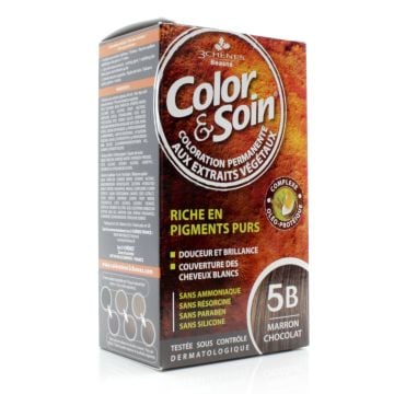 Coloration pour cheveux - Marron chocolat 5B