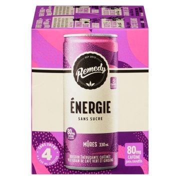 Kombucha - Énergie mûres biologique sans sucre  