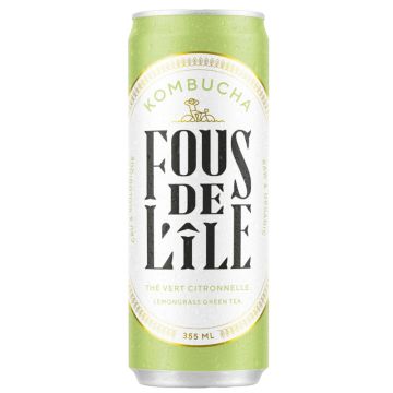 Kombucha biologique - Thé vert citronnelle