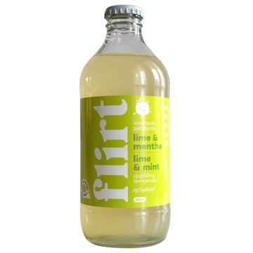 Limonade pétillante - Lime et menthe