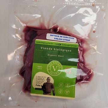 Bifteck surlonge frais boeuf - Biologique