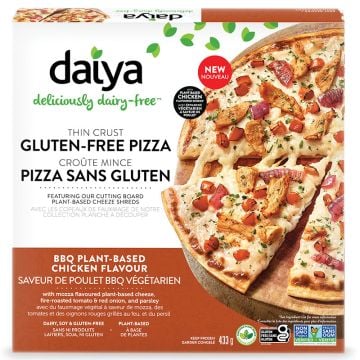 Pizza sans gluten -  Saveur de poulet BBQ