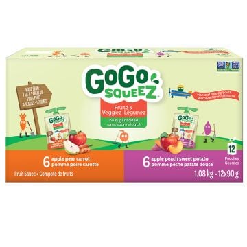 GoGo Squeez biologique - Fruits variés