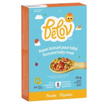 Repas texturé pour bébé - Poulet 9 mois+