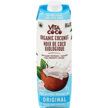 Lait de coco biologique - Vita coco