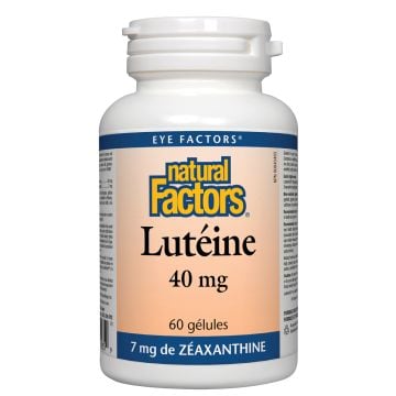 Vue - Lutéine 40 mg avec 7 mg zéaxanthine