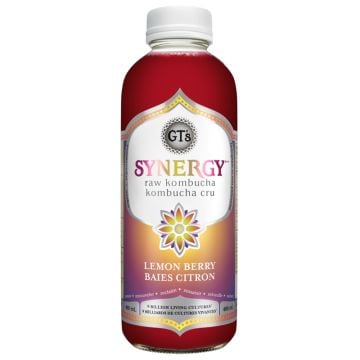 Kombucha biologique Synergy - Citron lime