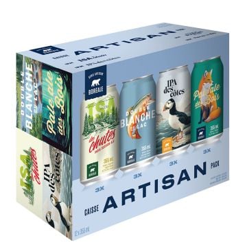 Bière boréale - Caisse artisan