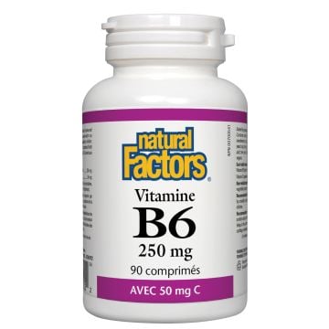 Vitamin B6 250 mg with 50 mg C