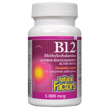 Vitamin B12 Methylcobalamin 5000 mcg