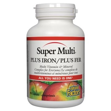 Super Multi vitamines - Plus fer