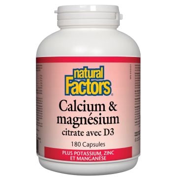 Calcium and Magnesium - Citrate with vitamin D3