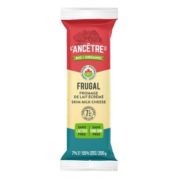 Fromage frugal biologique sans lactose 7% 