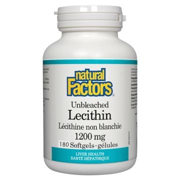 Lécithine non blanchie 2000 mg - Santé hépathique