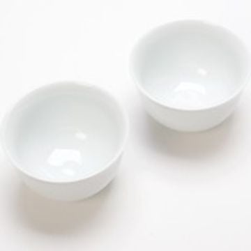 Duo de tasses - Blanc pur