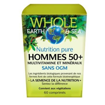 Whole Earth & Sea - Multivitamine et Minéraux Hommes 50+