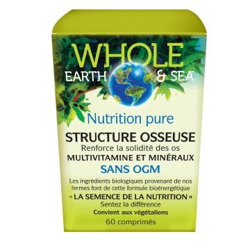 Whole Earth & Sea -  Multivitamine et Minéraux Structure Osseuse