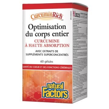 CurcuminRich - Optimisation du corps entier