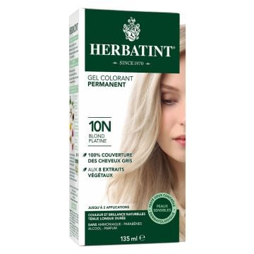 Gel colorant permanent - 10N Blond platine