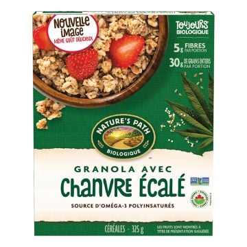 Organic granola - Hemp hearts