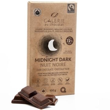 Chocolat noir biologique -  Nuit noire 72%