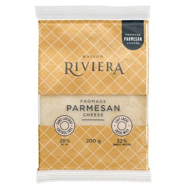 Parmesan râpé sans lactose 29%