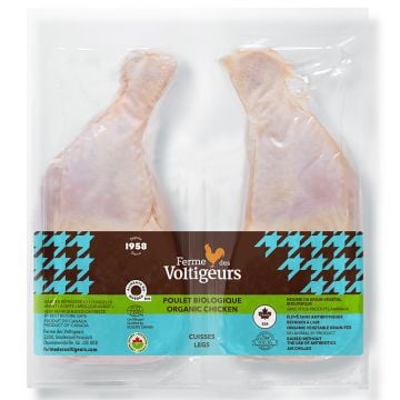 Poulet biologique - Cuisses de poulet