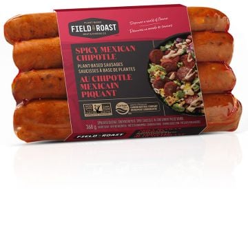 Saucisses végétaliennes - Chipotle mexicain