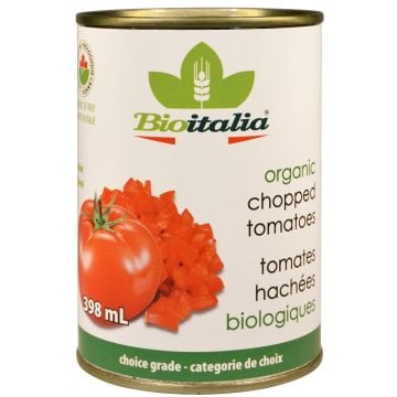 Organic chopped tomatoes