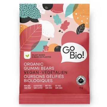 Oursons gélifiés biologiques - Végétaliens