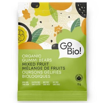 Oursons gélifiés biologiques - Mélange de fruits