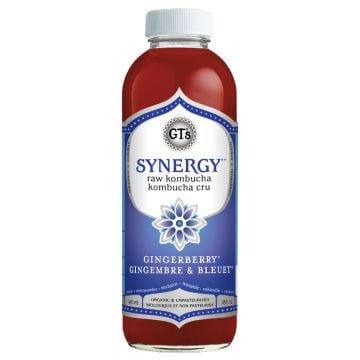 Kombucha Synergy -  Gingembre et bleuet