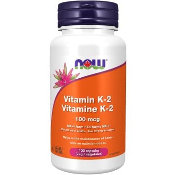 Vitamine K-2 100mcg - Aide au maintien des os