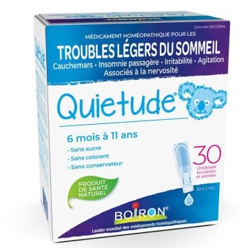 Troubles légers du sommeil - Quiétude enfant  