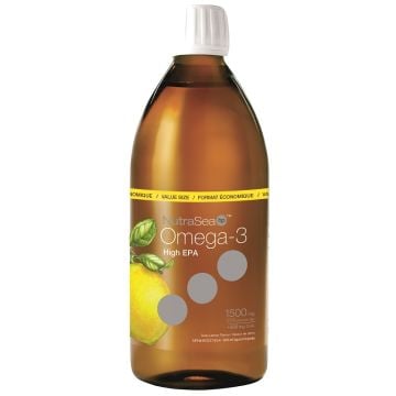 Oméga-3 Haute EPA format liquide - Saveur de Citron