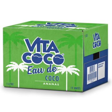 Eau de coco  Ananas 